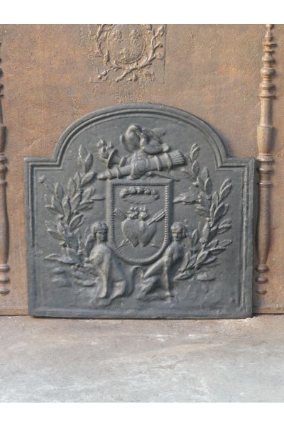 Plaque de Cheminée 'Allégorie de l'Amour'