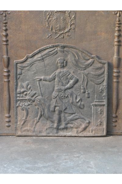 Plaque de Cheminée 'Louis XV'
