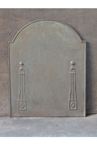 Plaque de Cheminée 'Colonnes de Liberté'