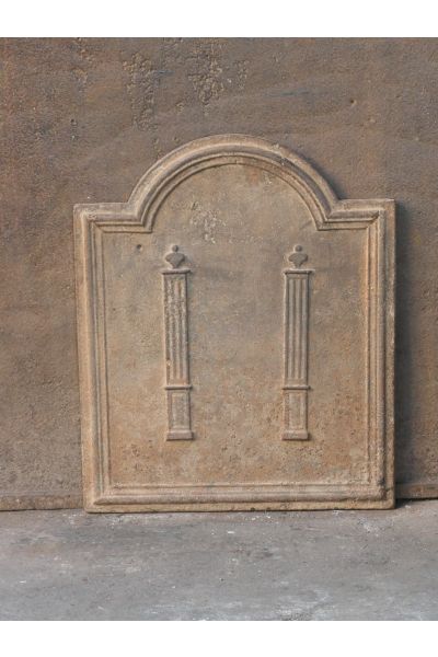 Plaque de Cheminée 'Colonnes de Liberté'