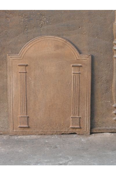Plaque de Cheminée 'Colonnes de Liberté'