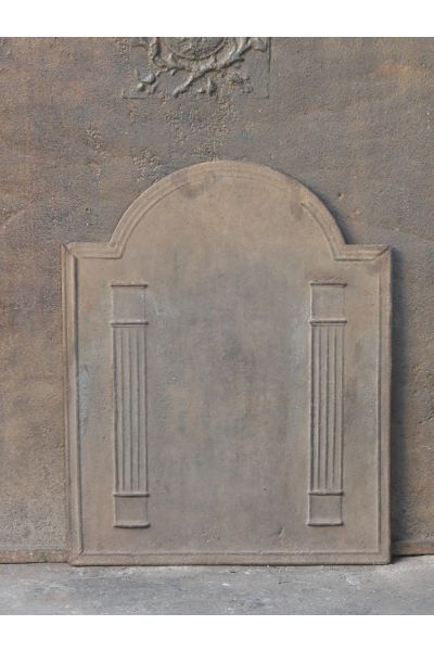 Plaque de Cheminée 'Colonnes de Liberté'