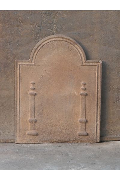 Plaque de Cheminée 'Colonnes de Liberté'