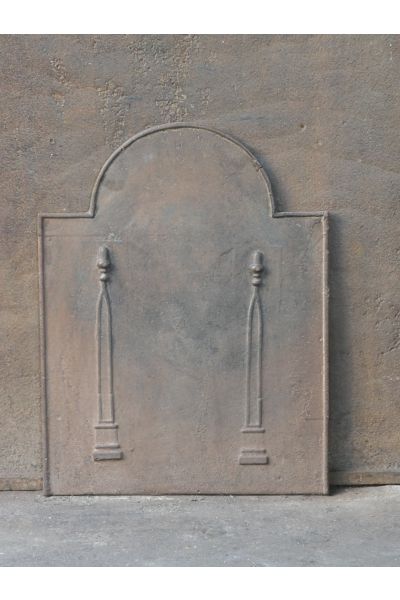 Plaque de Cheminée 'Colonnes de Liberté'