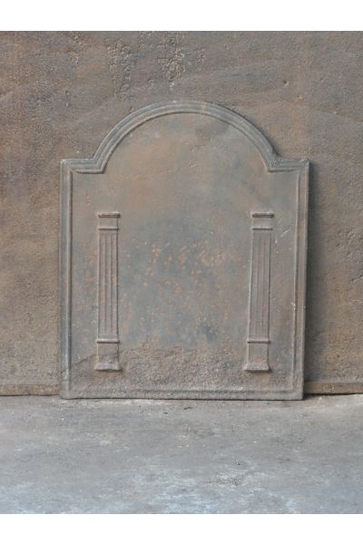 Plaque de Cheminée 'Colonnes de Liberté'