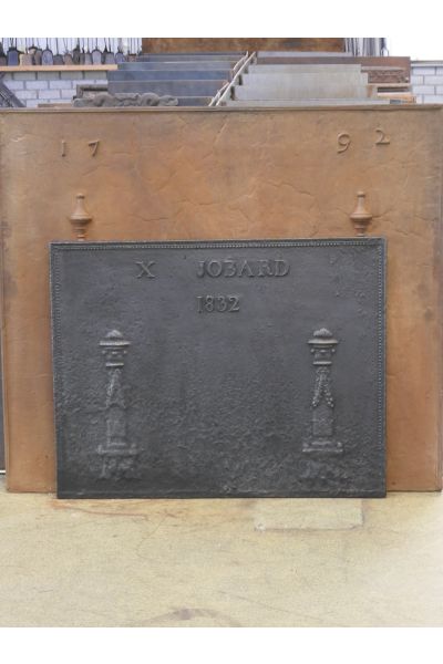 Plaque Fonte Néoclassique