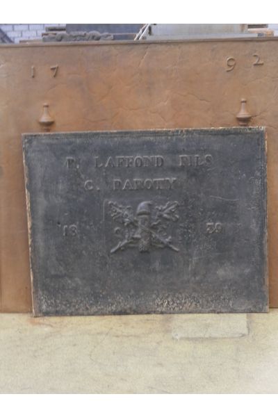 Plaque de Cheminée 'Révolution Française'