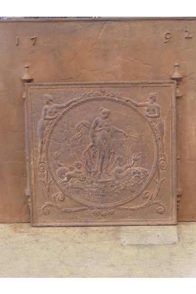Plaque de Fonte: 'Amphitrite'