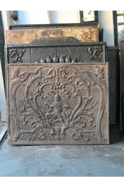 Plaque en Fonte Louis XV