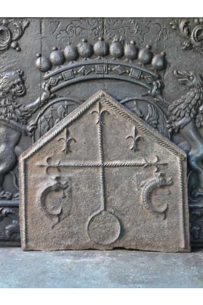 Plaque de Cheminée 'Gothique'