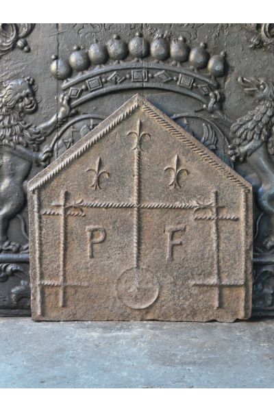 Plaque de Cheminée 'Gothique'