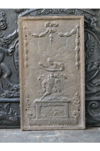 Plaque Fonte Néoclassique