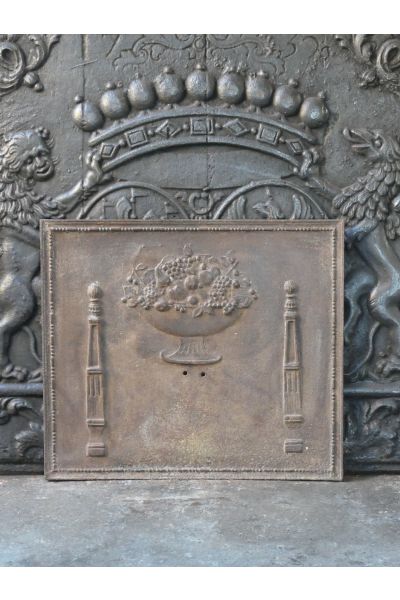 Plaque de Cheminée 'Décoration'