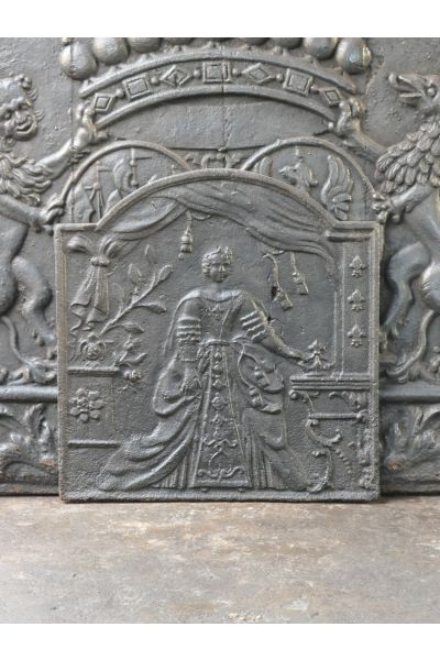 Plaque de Cheminée 'Marie Leszczynska'