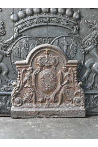 Plaque de Cheminée 'Armes de France'