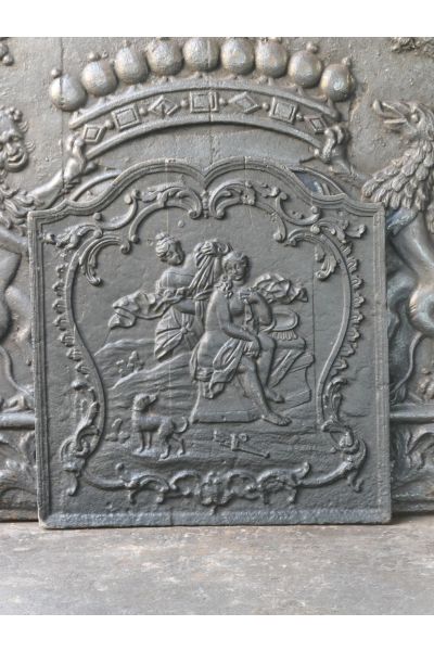 Plaque de Cheminée 'Diane au Bain'