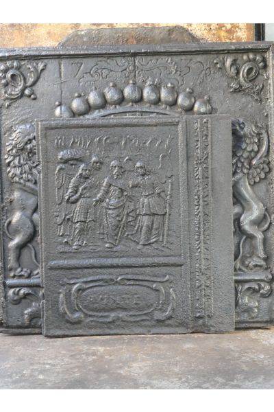 Plaque de Cheminée 'Thème Religieux'