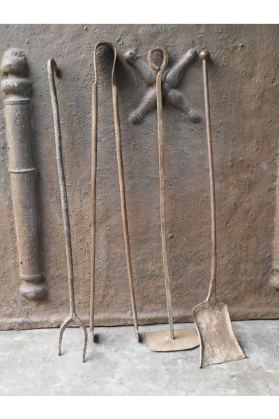 Ancien Set d'Ustensiles Français