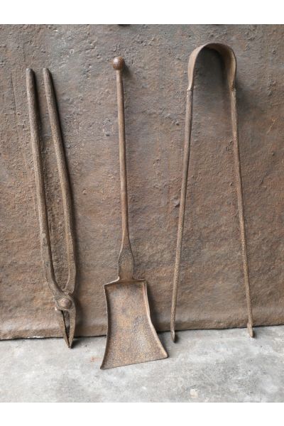 Ancien Set d'Ustensiles Français