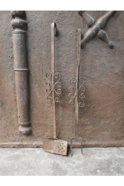 Ancien Set d'Ustensiles Français