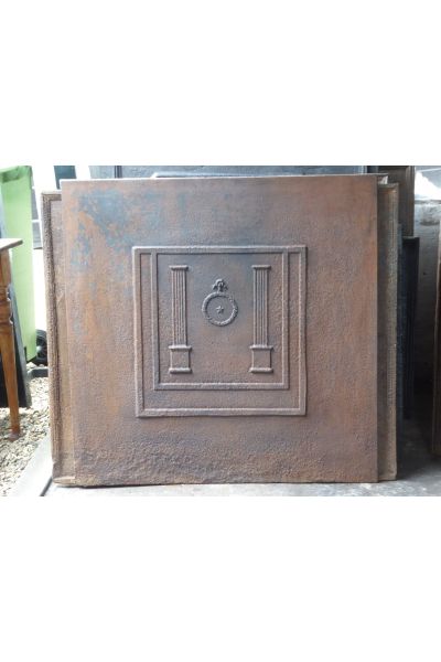 Plaque Fonte Néoclassique