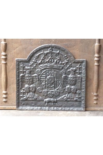 Plaque de Cheminée 'Armes de Lorraine'