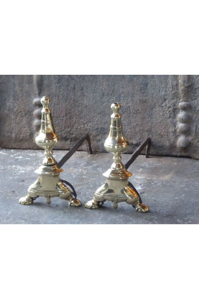 Chenets Louis XV