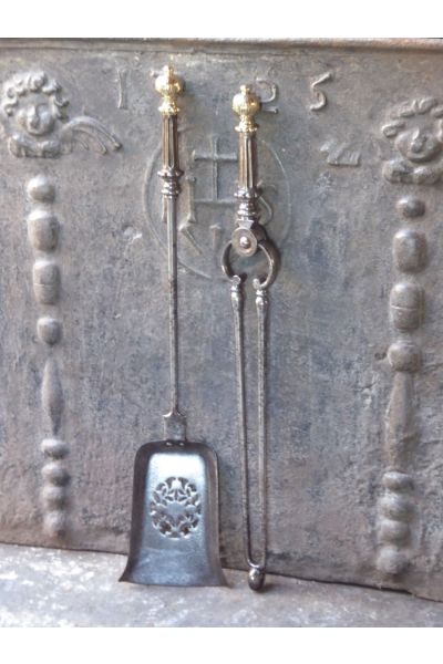 Grand Ancien Serviteur Cheminée Anglais