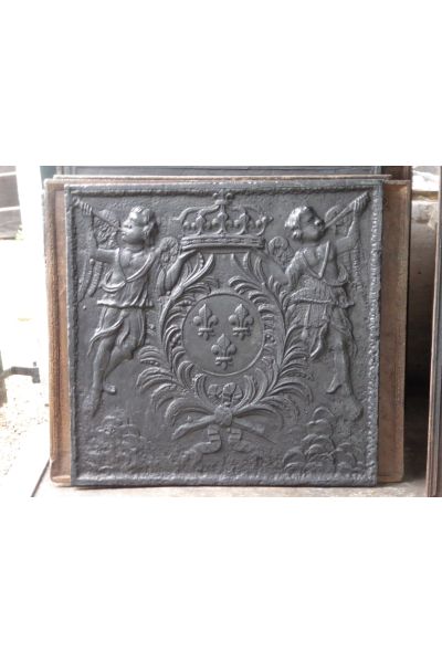 Plaque de Cheminée 'Armes de France'