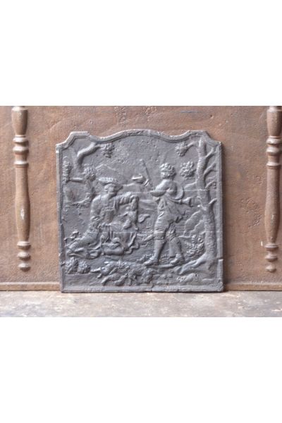 Plaque de Cheminée 'Chasseur'