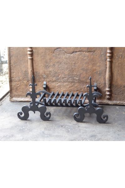 Grille Porte Buches Victorienne