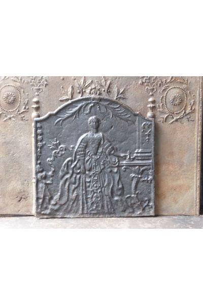 Plaque de Cheminée 'Marie Leszczynska'