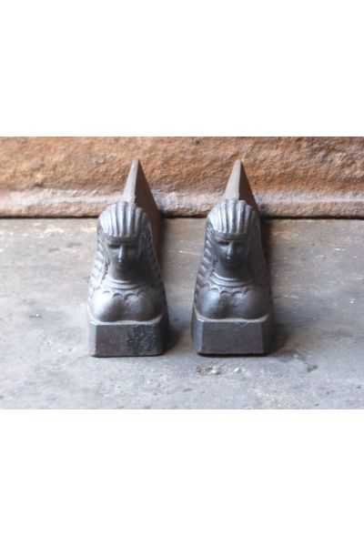 Chenets d'un Sphinx
