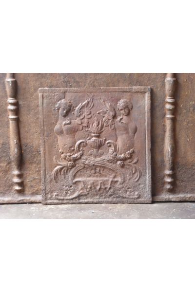 Plaque de Cheminée 'Allégorie de l'Amour'
