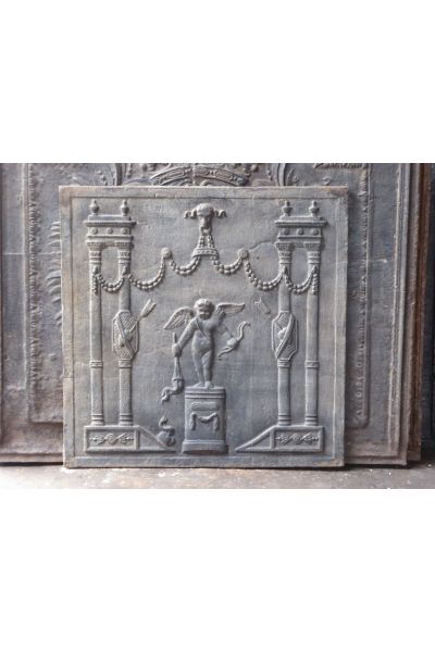 Plaque de Cheminée 'Allégorie de l'Amour'
