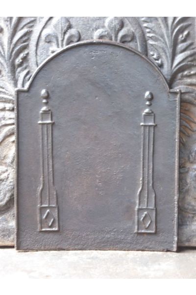 Plaque de Cheminée 'Colonnes de Liberté'