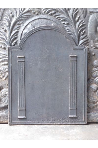Plaque de Cheminée 'Colonnes de Liberté'