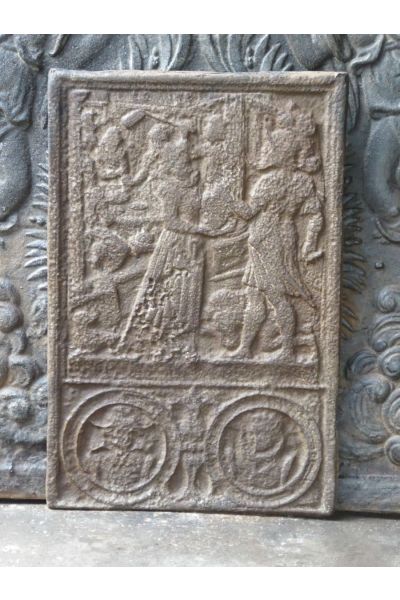 Plaque de Cheminée 'Thème Religieux'