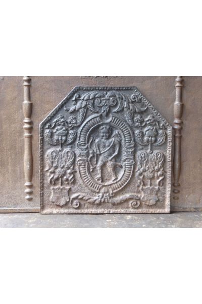 Plaque de Cheminée 'Armes de France'