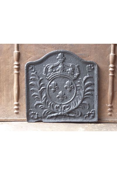 Plaque de Cheminée 'Armes de France'
