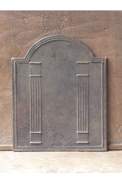 Plaque de Cheminée 'Colonnes de Liberté'