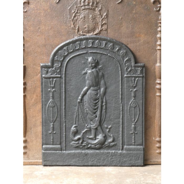 Plaque Cheminée Napoleon III en Fonte 