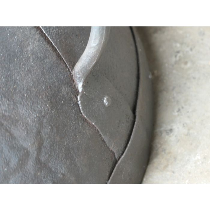 'Doofpot' en cuivre antique en Fer forgé 