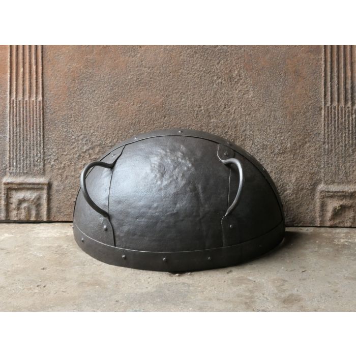 'Doofpot' en cuivre antique en Fer forgé 
