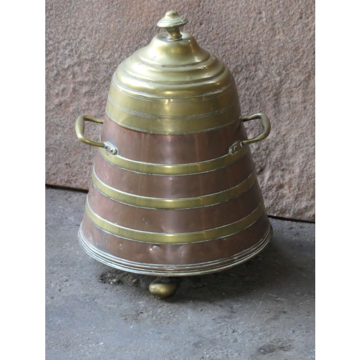 'Doofpot' en cuivre antique en Laiton, Cuivre 