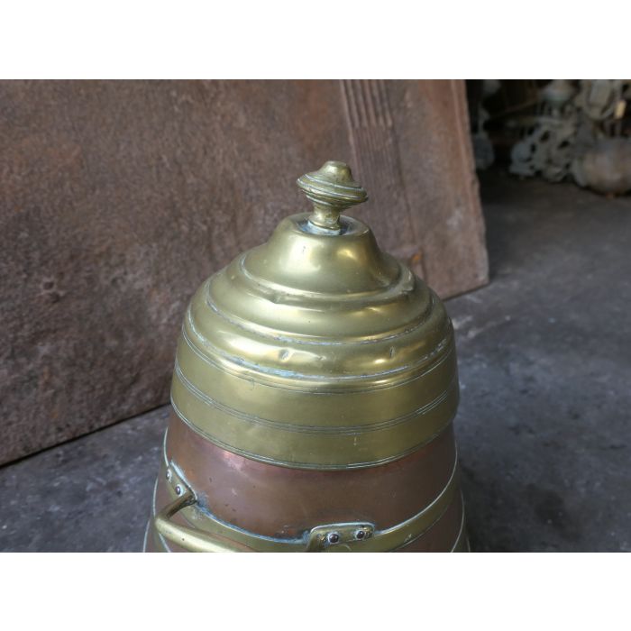 'Doofpot' en cuivre antique en Laiton, Cuivre 