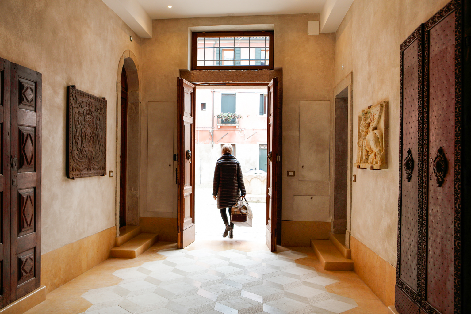 Plaques de Cheminée comme Décoration à Venise