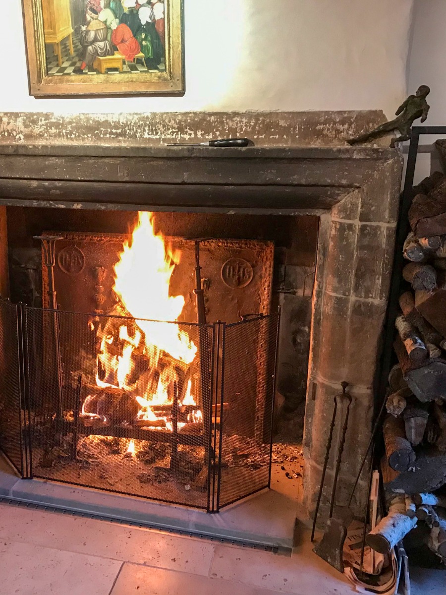 Écran de Cheminée à 3 Panneaux Pare-étincelles en Maille de Fer