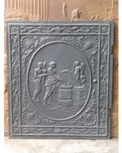 Plaque de cheminée époque néoclassique